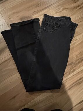 Women's Black baby bootcut with Stretch Comfort